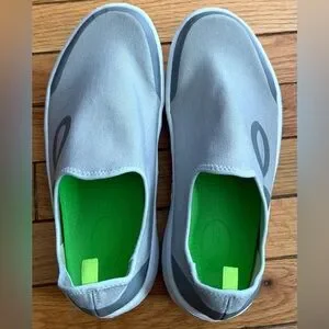OOFOS | Shoes | Mens Gray Oofos Sneaker Slip Ons 9 | Poshmark